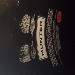 Hunter Men's original tall rain boots- size 12